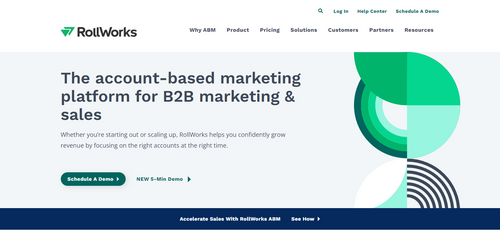 RollWorks Website Homepage